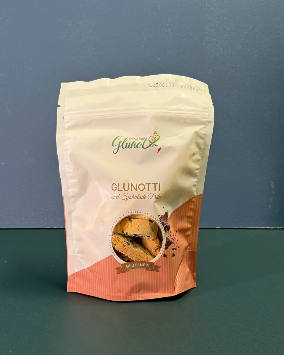 Glunotti med sjokoladebiter - Glutenfri