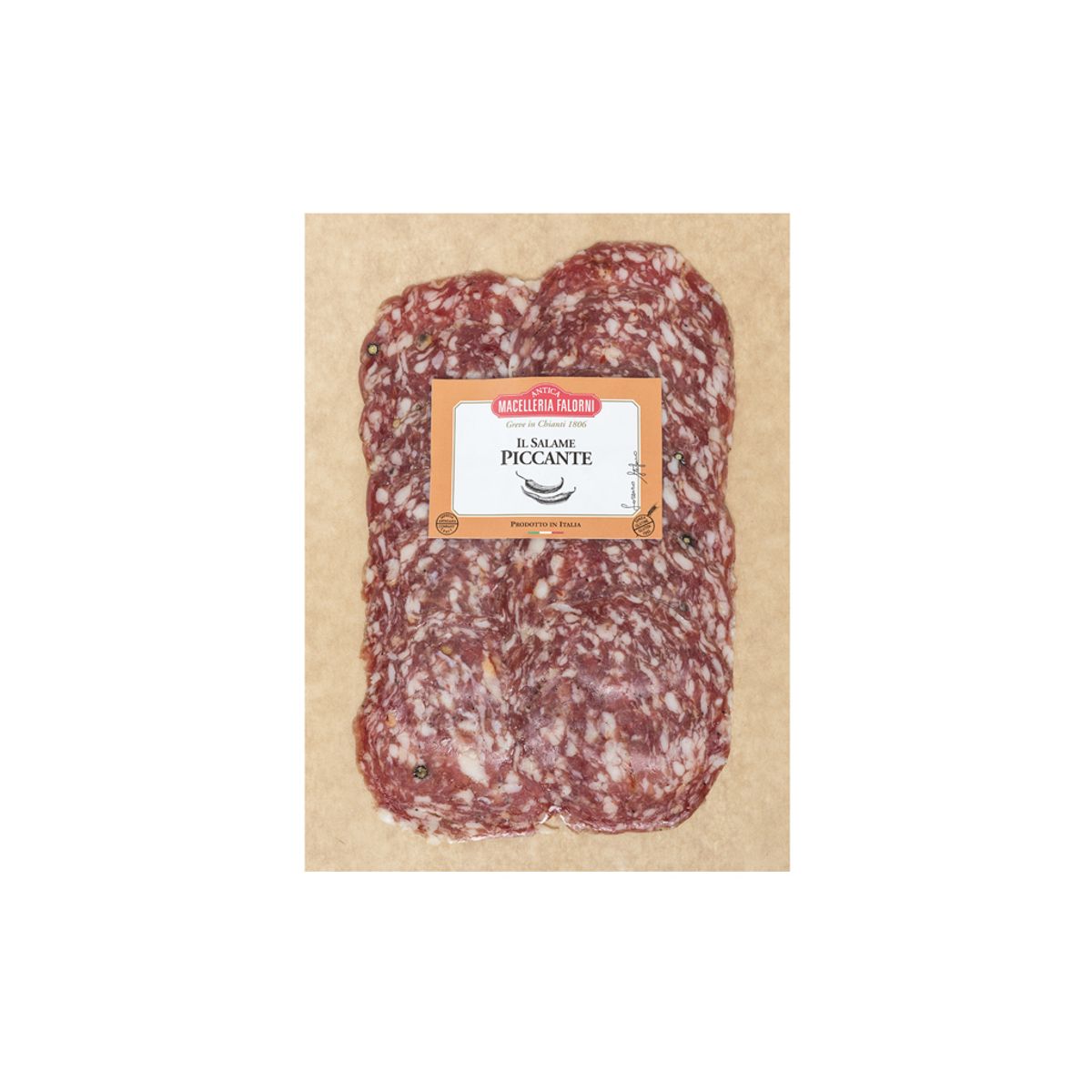 Salame Piccante Skivet