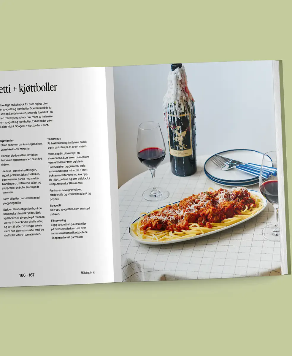 Bord for to - Det serveres