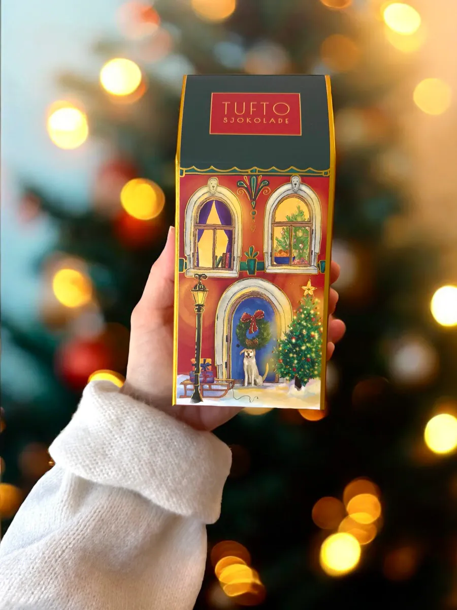 Julehus med sjokolade